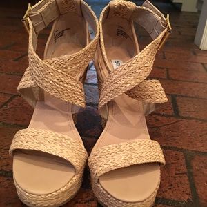 Steve Madden Nude Espadrilles - Size 7
